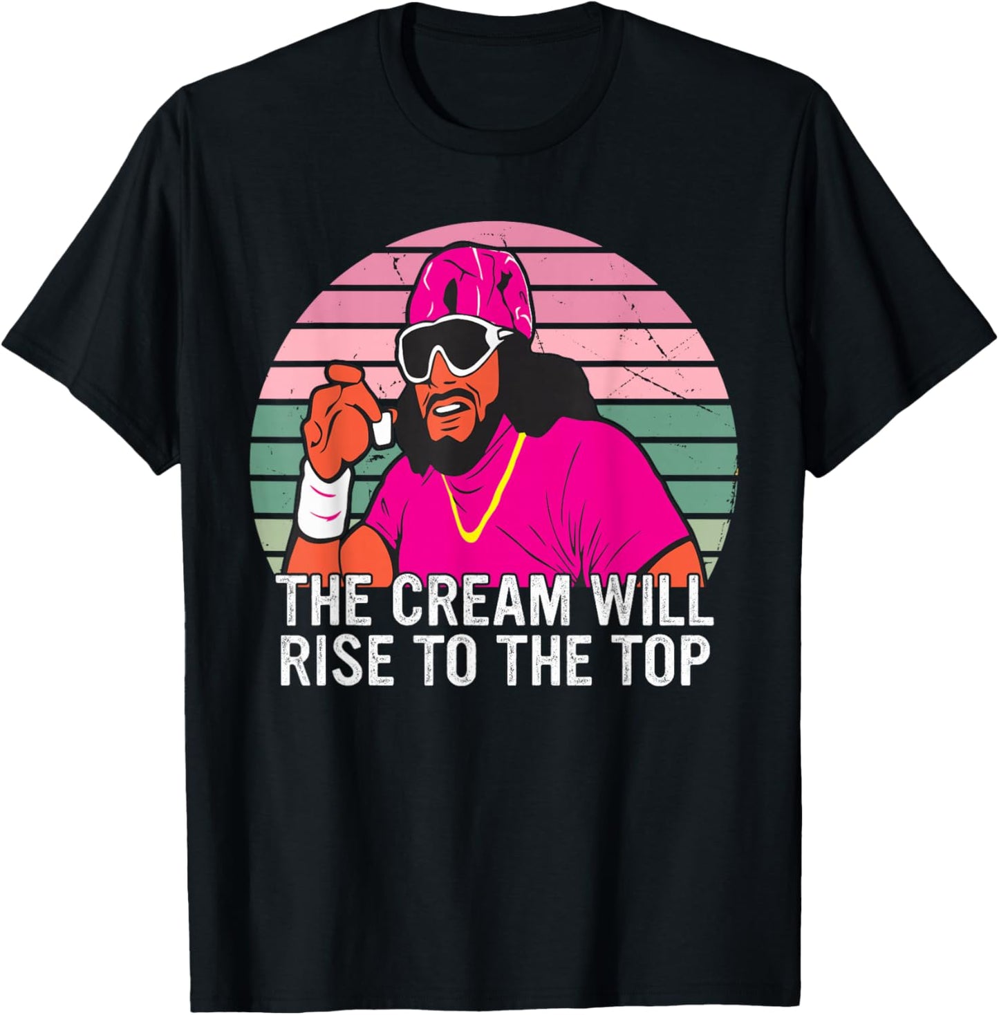 The Cream Will Rise To The Top Design T-Shirt - T-Shirt | Black