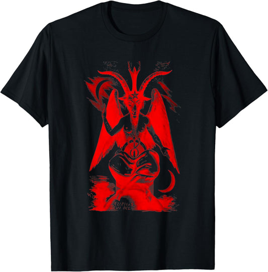 Teufel und Satan 666 Geheime Illuminaten mit Blutfarbe T-Shirt - T-Shirt | Black