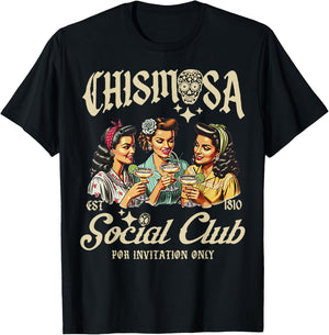 Chismosa Social Club T-Shirt - T-Shirt | Black