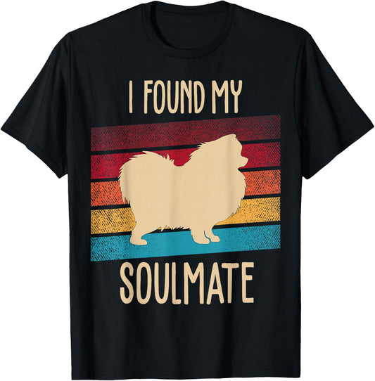 Pomeranian Pom-Dog T-Shirt - T-Shirt | Black