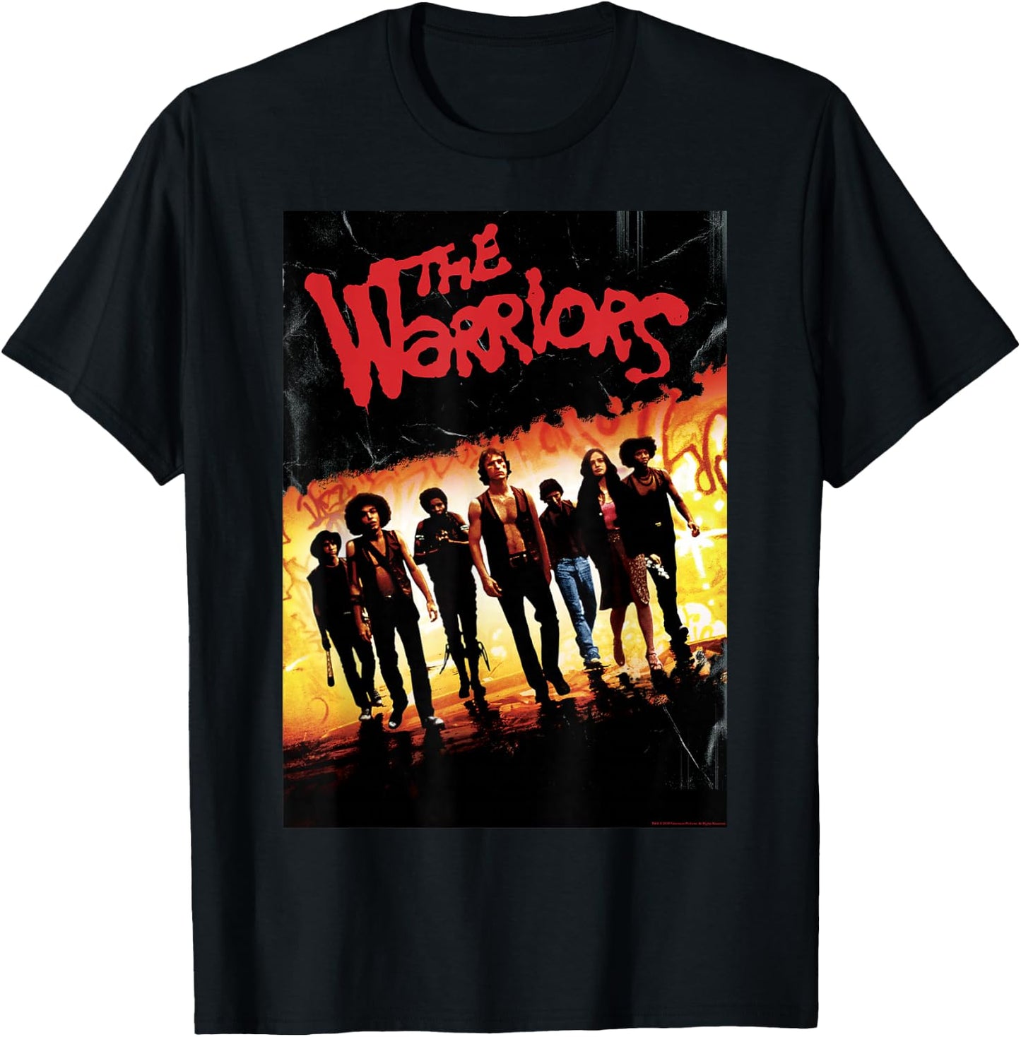The Warriors Classic Poster Small T-Shirt - T-Shirt | Black
