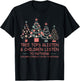 Tree Tops Glisten And Children Listen To Nothing Christmas T-Shirt - T-Shirt | Black