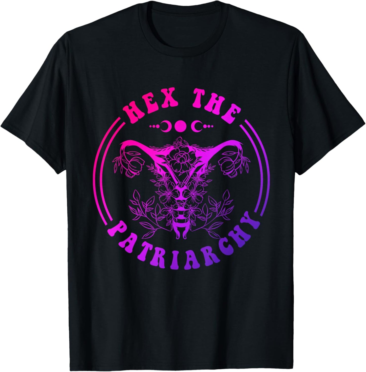 Funny Hex The Patriarchy T-Shirt - T-Shirt | Black