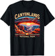 Canyonlands National Park Sunset Landscape Graphic T-Shirt - T-Shirt | Black