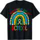 Happy 100th Days of School - Autism Puzzle Ribbon Awareness T-Shirt - T-Shirt | Black