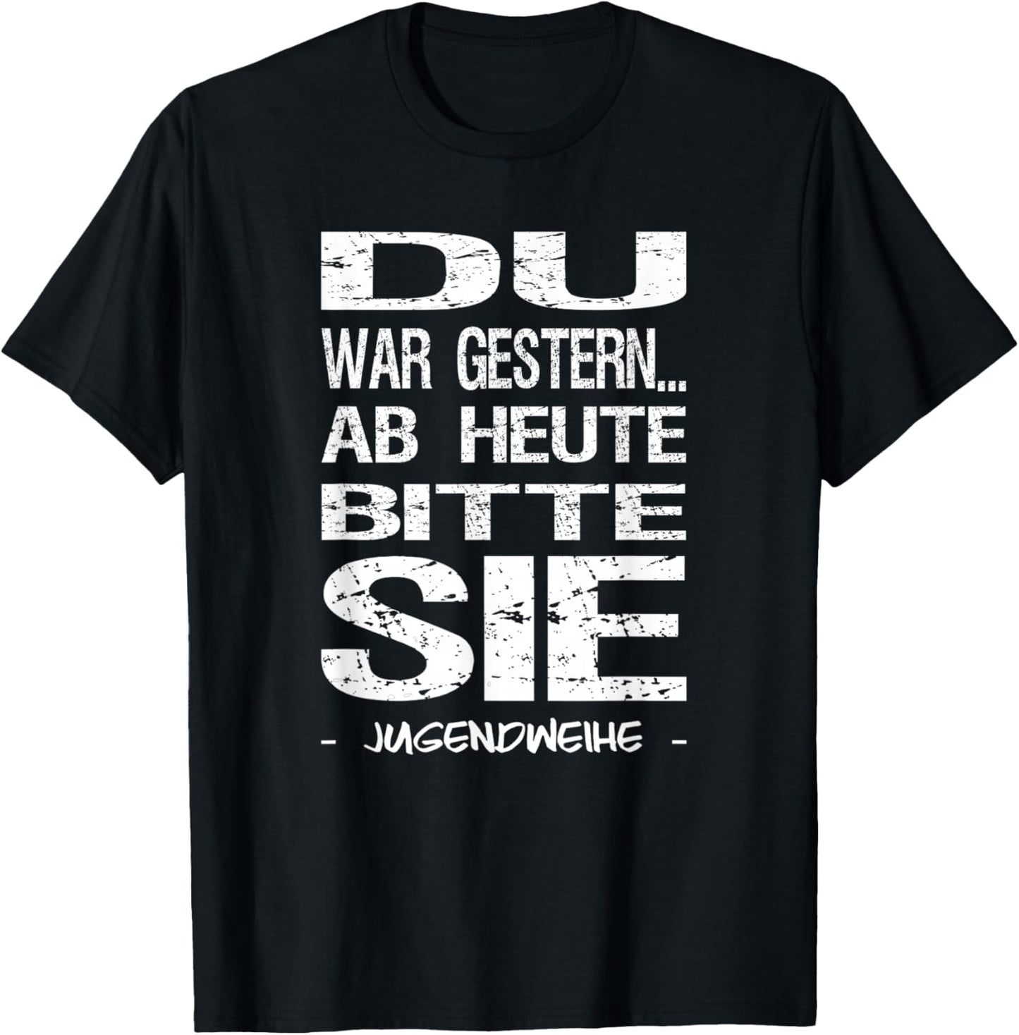 Jugendweihe 2026 Gästebuch Mädchen Jungen T-Shirt - T-Shirt | Black