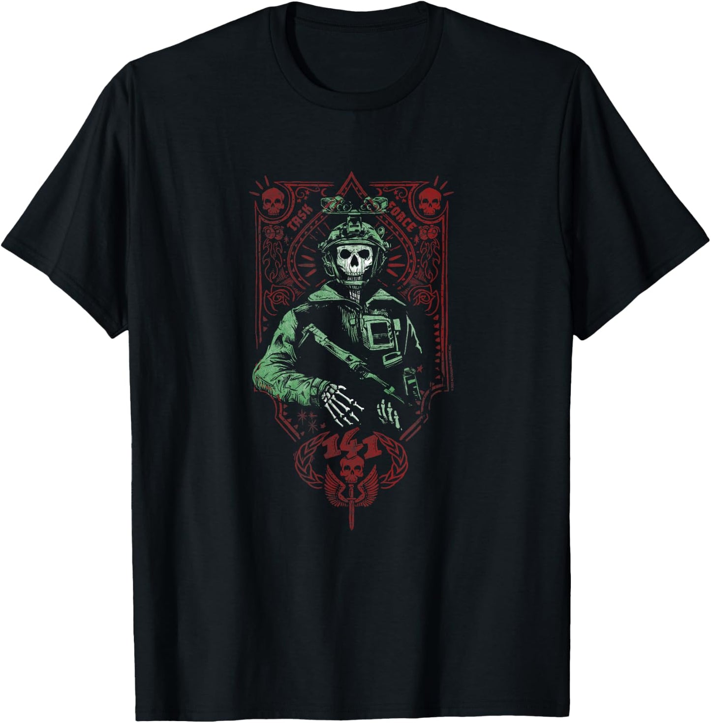 Call of Duty Cartel Task Force Illustration T-Shirt - T-Shirt | Black