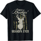 Best Buckin' Grandpa Ever Hunter Camouflage Camo Fathers Day T-Shirt - T-Shirt | Black