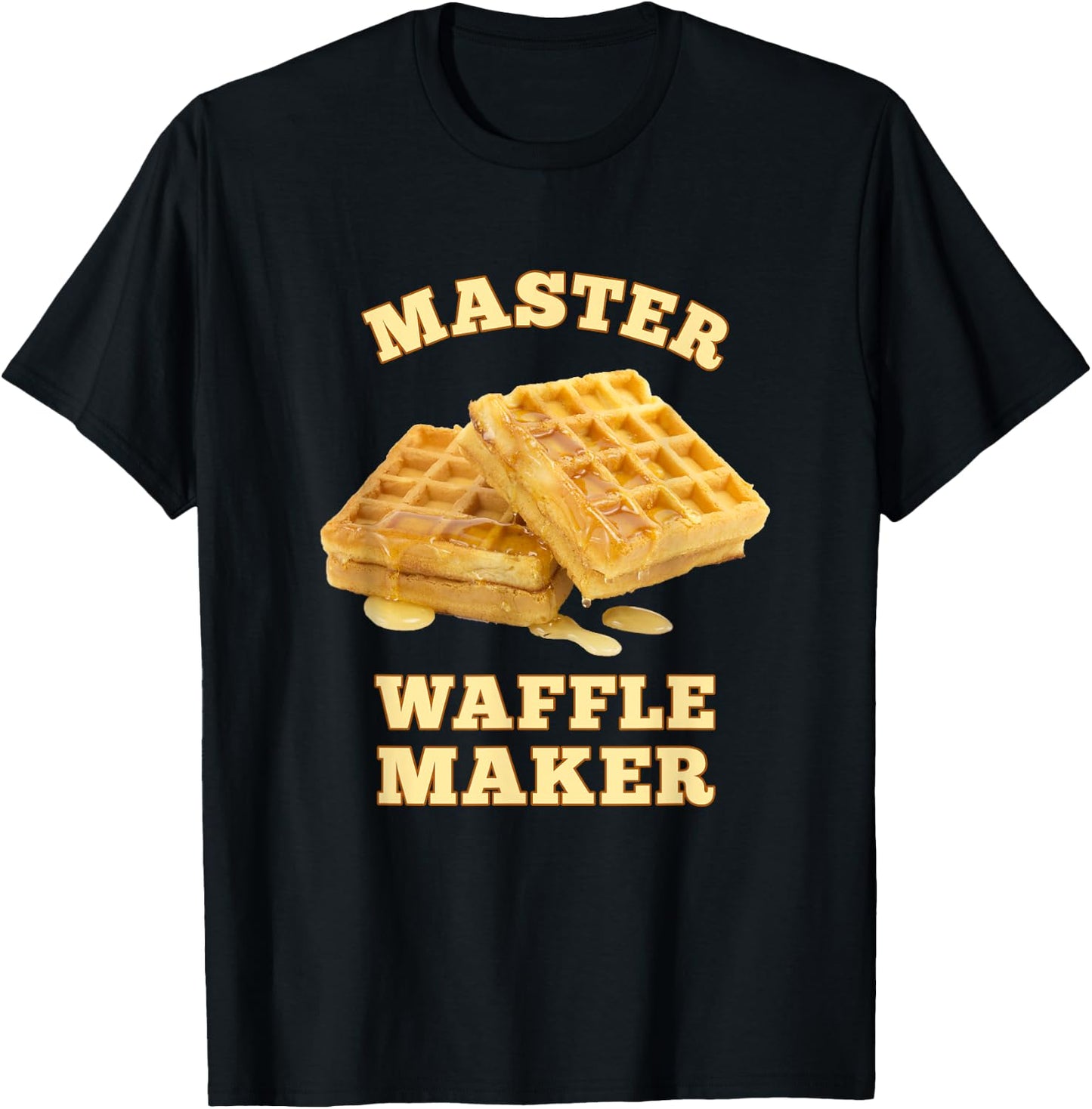 Master Waffle Maker T-Shirt - T-Shirt | Black