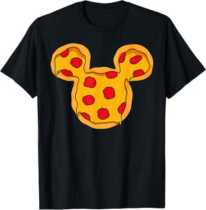 Disney Mickey and Friends Mickey Pizza Ears T-Shirt - T-Shirt | Black