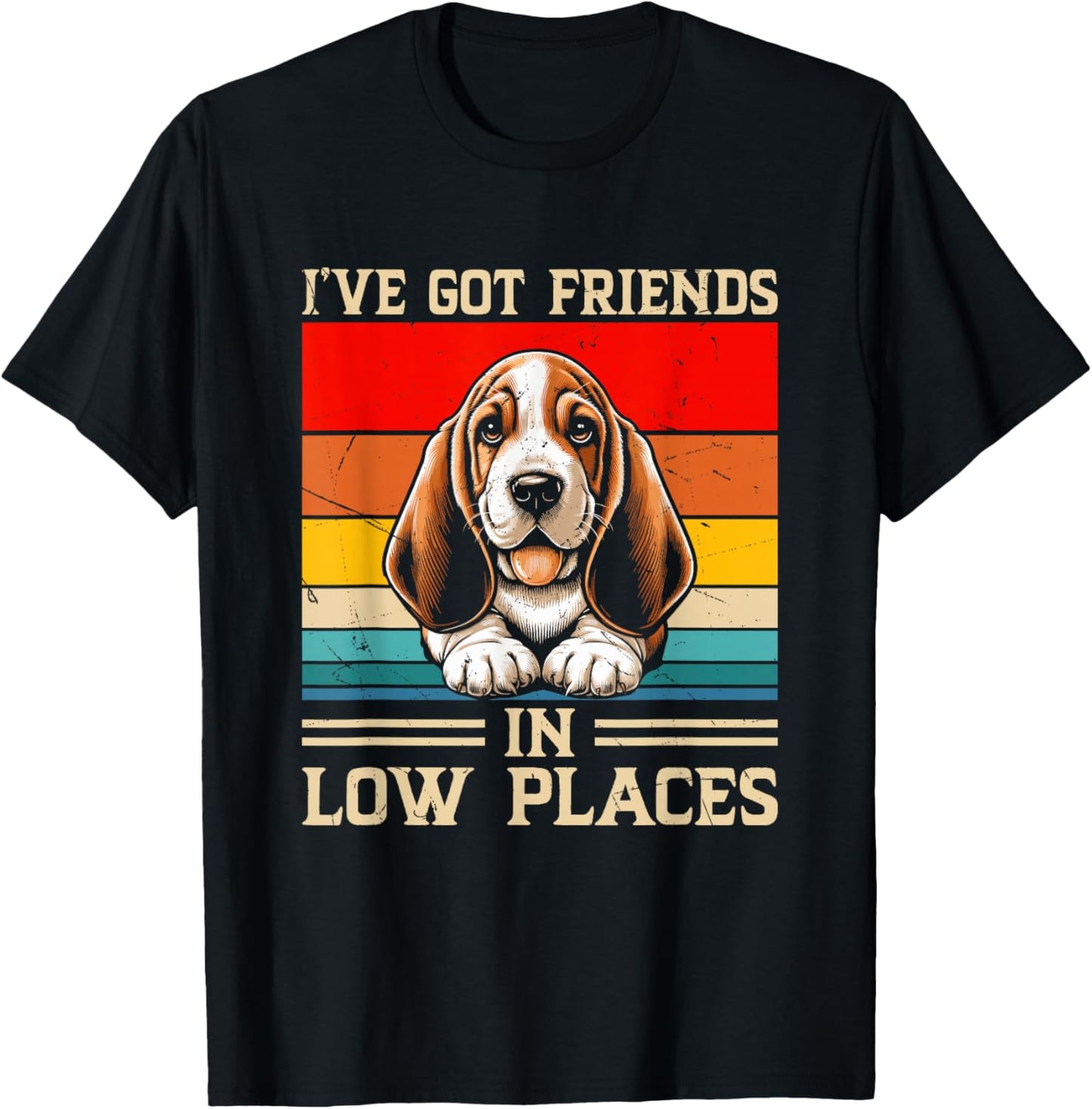 Sarcastic Animal Dog Design T-Shirt - T-Shirt | Black