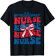 Np Practitioner Nurse 4th Of July American Flag Patriotic Women Men T-Shirt - T-Shirt | Black