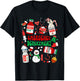 Christmas Emergency Room ER RN Nurse Department Healthcare T-Shirt - T-Shirt | Black