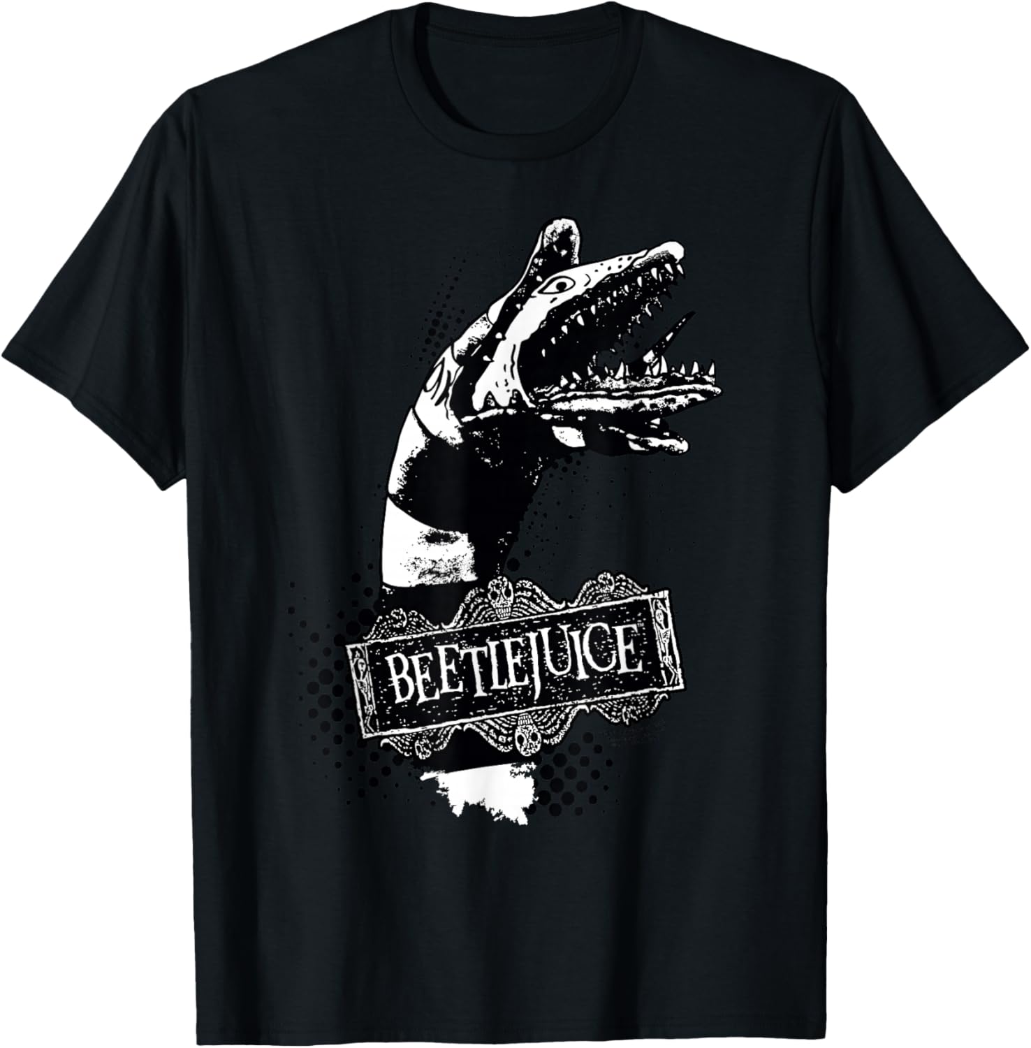 Beetlejuice Sandworm T-Shirt - T-Shirt | Black