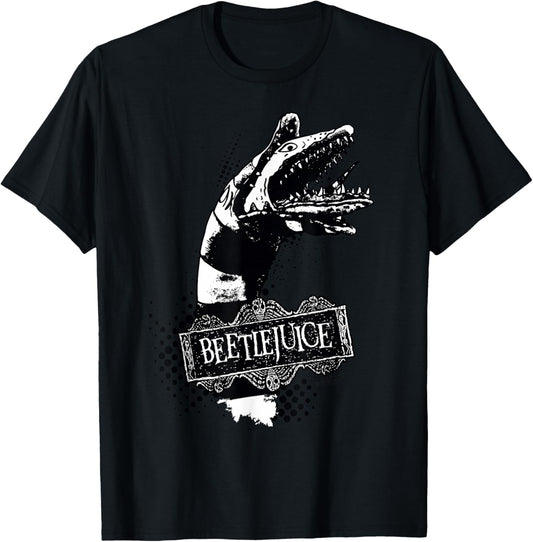 Beetlejuice Sandworm T-Shirt - T-Shirt | Black