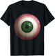 Big Green Eyeball Creepy Funny Lazy Easy Halloween Costume T-Shirt - T-Shirt | Black