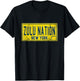 Old School Zulu Nation Hip Hop Rap Music New York NYC T-Shirt - T-Shirt | Black
