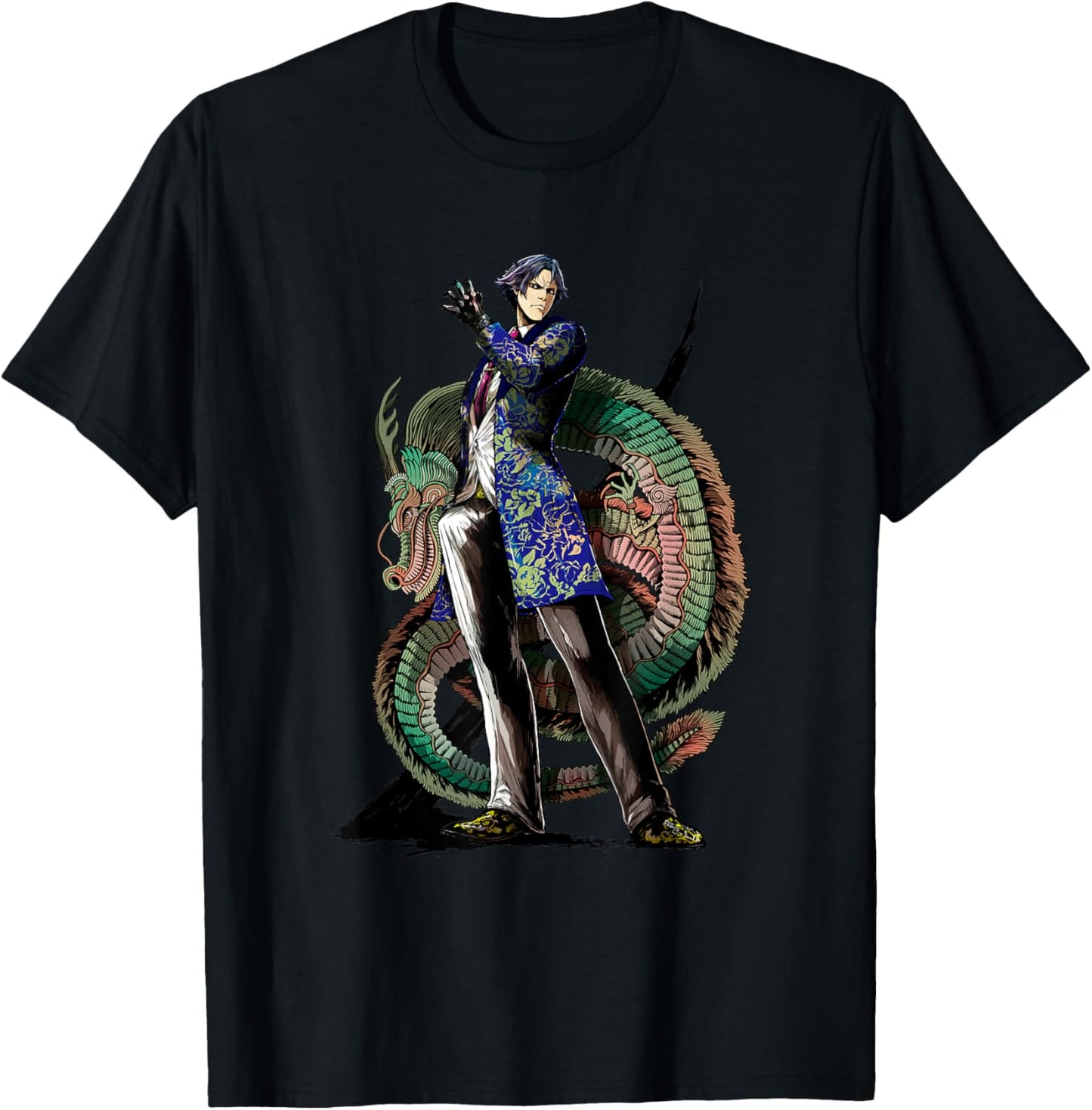 Tekken7 Lee 002 T-Shirt - T-Shirt | Black