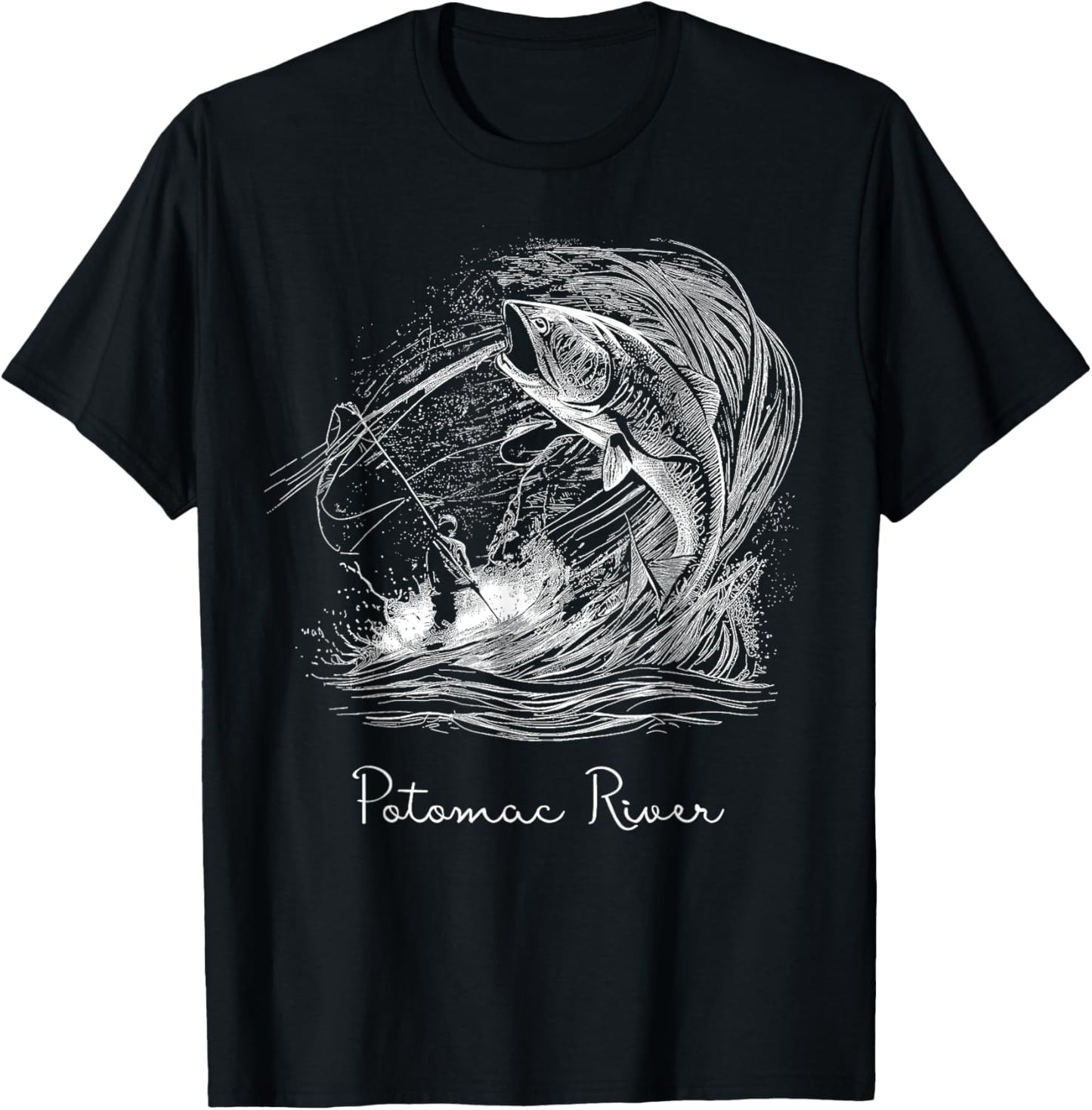 Potomac River T-Shirt - T-Shirt | Black