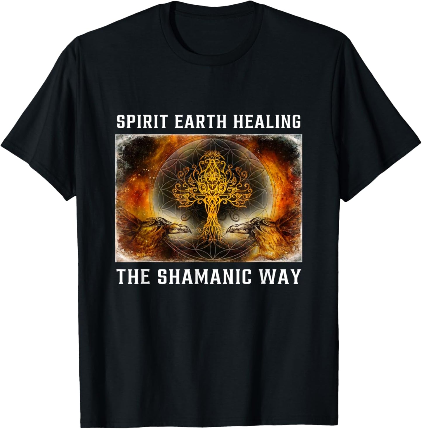 Shamanic Healing Method Spiritual Healer Shaman T-Shirt - T-Shirt | Black