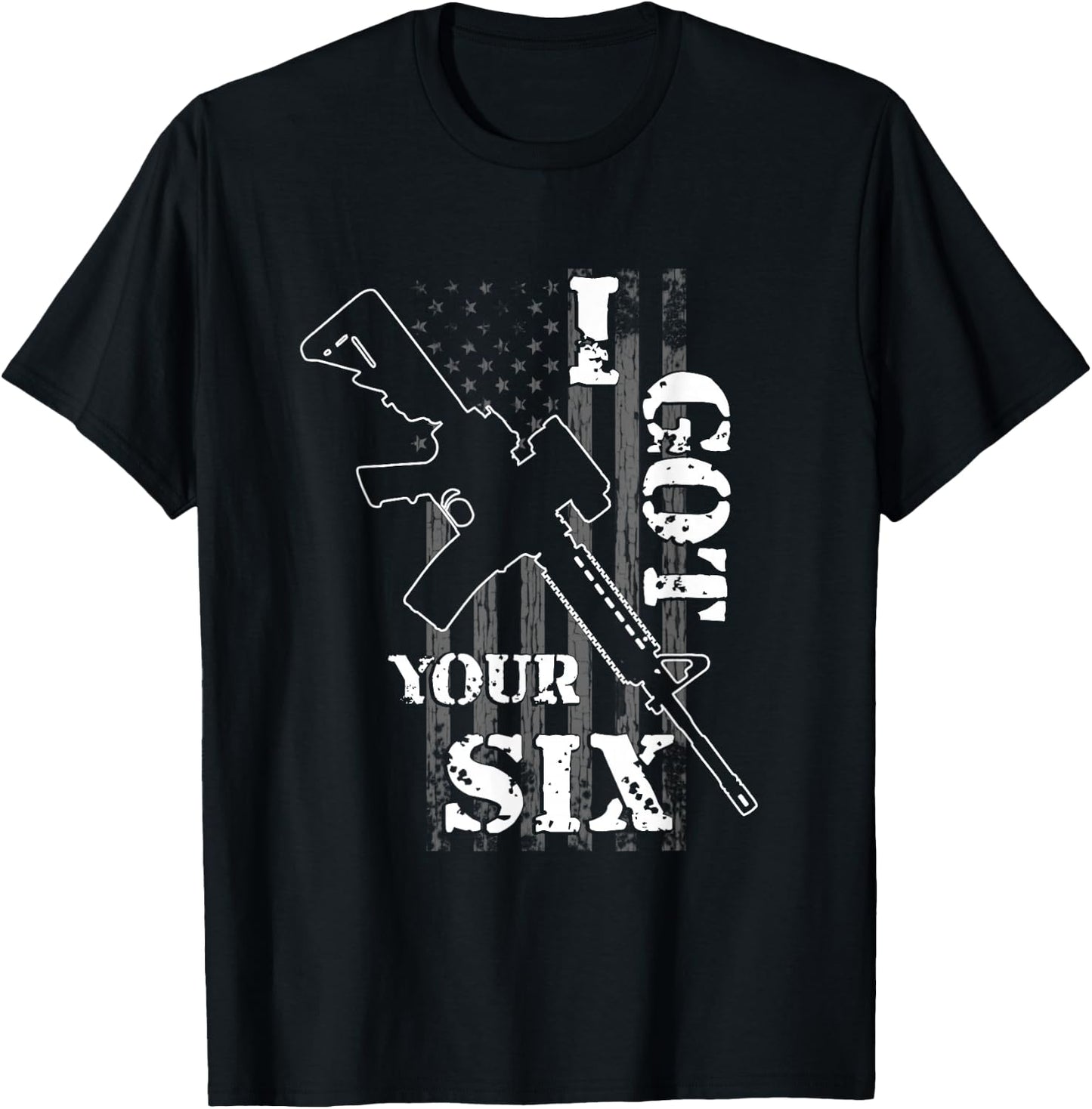 Kfx I Got Your Six T-Shirt - T-Shirt | Black