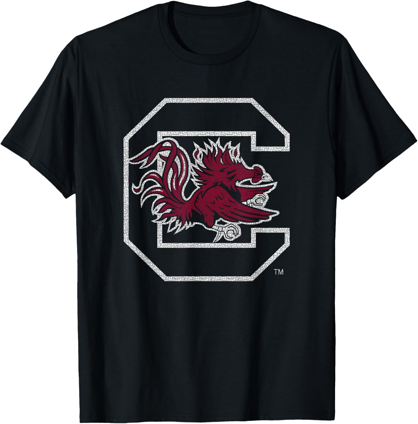 South Carolina Gamecocks Vintage Icon Black T-Shirt - T-Shirt | Black