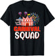 Carnival Squad Funny Circus Staff Costume Circus Theme Party T-Shirt - T-Shirt | Black