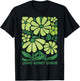 Boho Flower Living Kidney Donor Kidney Disease Awareness T-Shirt - T-Shirt | Black