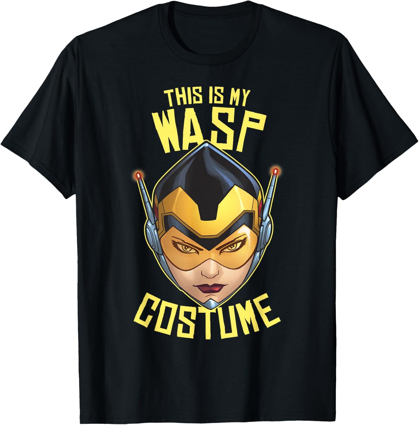 Marvel The Wasp This is My Costume Halloween T-Shirt - T-Shirt | Black