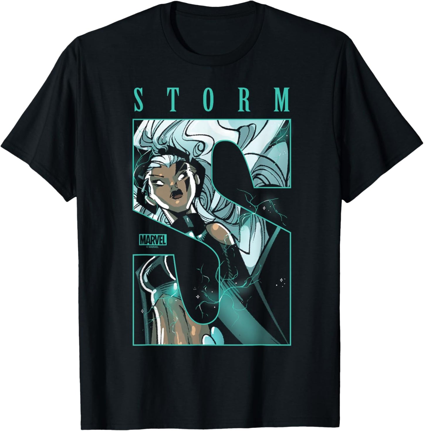 X-Men - Storm S T-Shirt - T-Shirt | Black