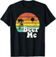 Funny Beer Me Retro California Beach Summer Sun Vintage Gift T-Shirt - T-Shirt | Black