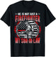My Son-In-Law Is A Firefighter Proud Fire Parent-In-Law Gift T-Shirt - T-Shirt | Black