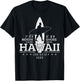 Hawaii Surfing Uaho Beach North Shore Surf Surfer Gift T-Shirt - T-Shirt | Black