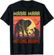 Masai Mara Elephant National reserve Kenya Safari Tour T-Shirt - T-Shirt | Black