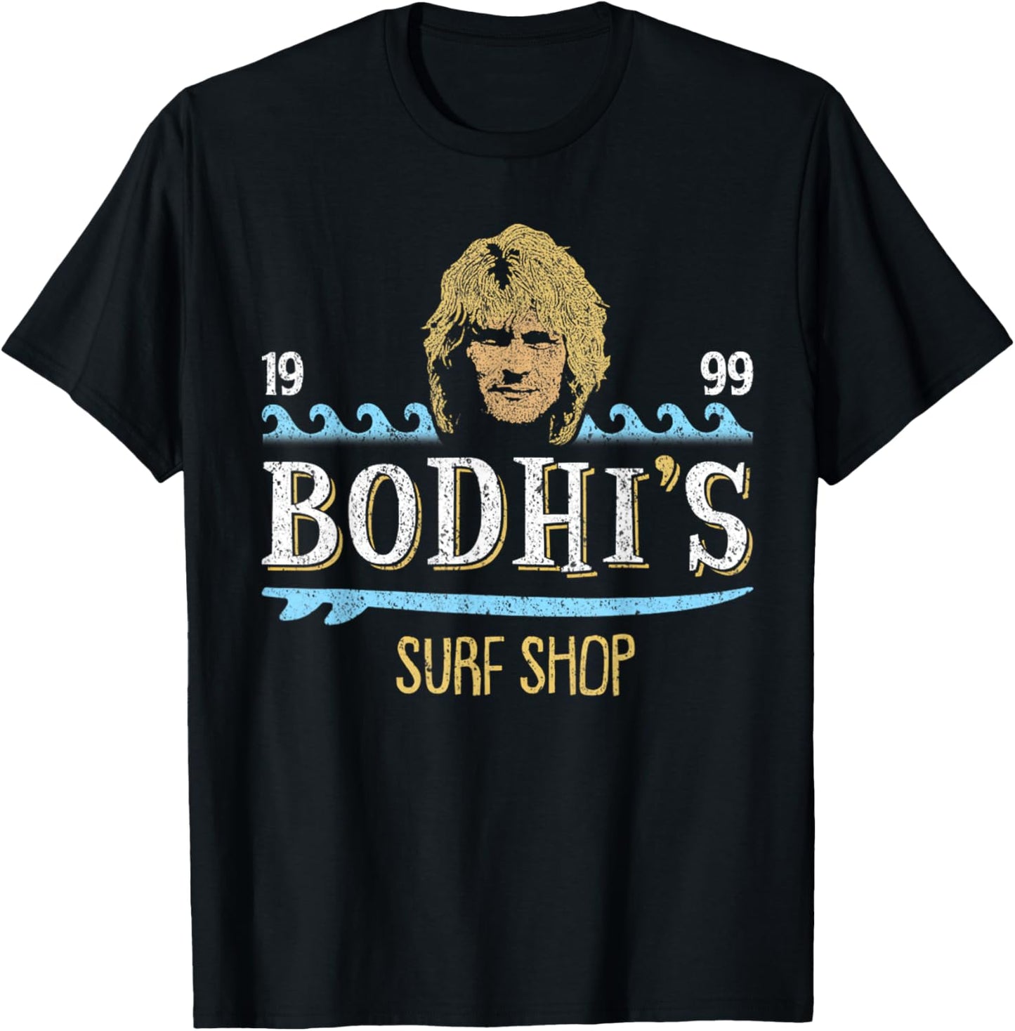 Bodhis Vintage Surf Shop 90s Movie T-Shirt - T-Shirt | Black