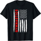 American Flag Gymnastics USA Men Women US Flag T-Shirt - T-Shirt | Black