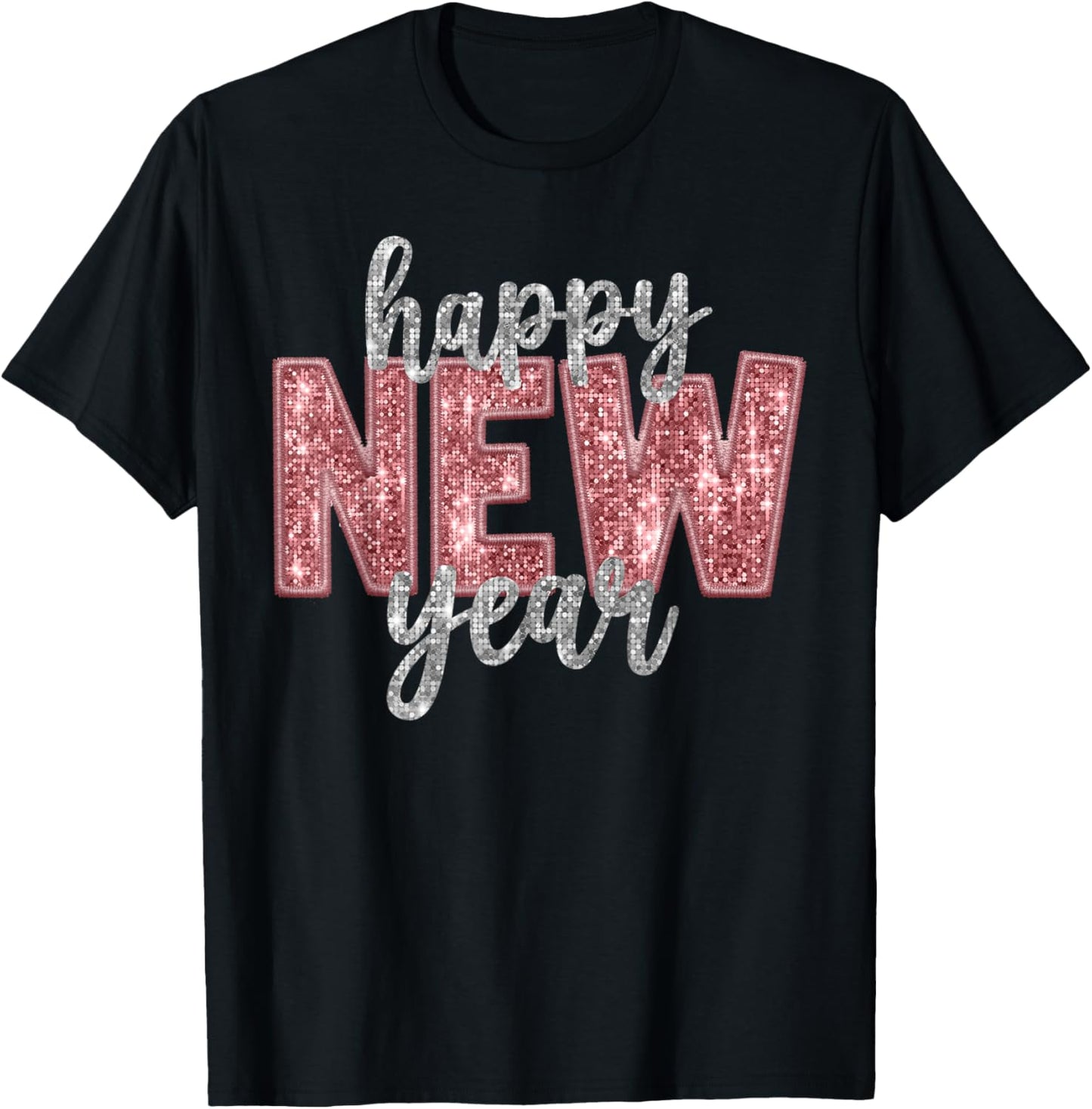 Happy New Year 2026 New Year's Eve Party Countdown Family T-Shirt - T-Shirt | Black