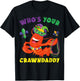 Whos Your Crawdaddy Crawfish Funny Mardi Gras Gift T-Shirt - T-Shirt | Black