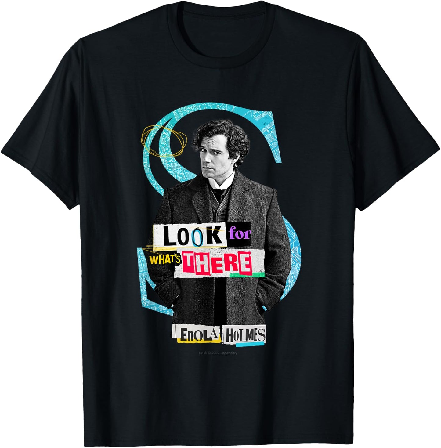 Enola Holmes - Sherlock Holmes (Henry Cavill) - Look T-Shirt - T-Shirt | Black
