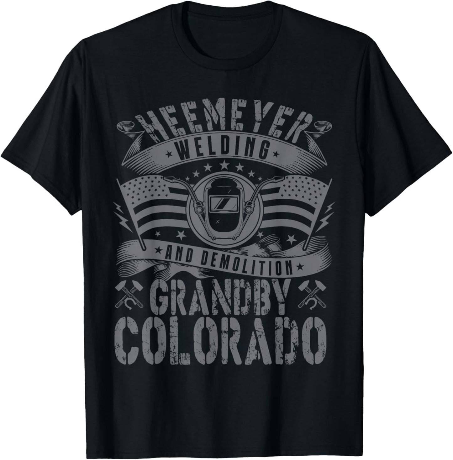 Heemeyer Welding and Demolition Grandby Colorado heemeyer T-Shirt - T-Shirt | Black