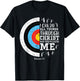 Archery Philippians 4:13 Christian Bible Verse Faith Graphic T-Shirt - T-Shirt | Black