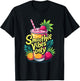Smoothie Vibes Only Health Drink Vegan Life T-Shirt - T-Shirt | Black