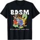 BDSM Battles Dragons Swords Magic RPG Fantasy Knight Dragon T-Shirt - T-Shirt | Black