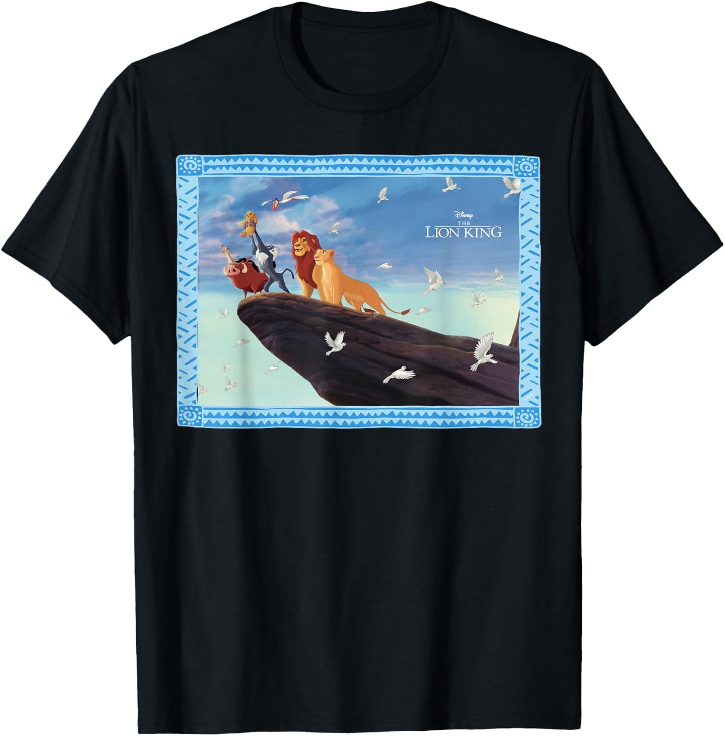 Disney The Lion King 30th Anniversary Pride Rock Finale T-Shirt - T-Shirt | Black