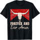Forever And Funny Ever Amen For Man Woman T-Shirt - T-Shirt | Black