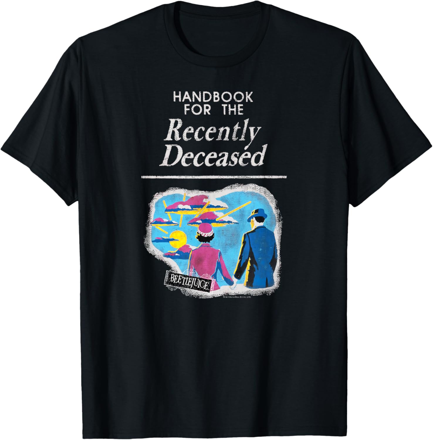 Beetlejuice The Handbook T-Shirt - T-Shirt | Black