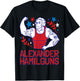 Alexander Hamilguns Hamilton 4th Of July Gym Instructor Gift T-Shirt - T-Shirt | Black