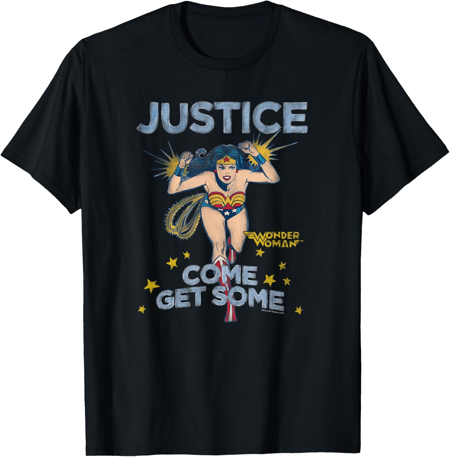 Wonder Woman Get Some T Shirt T-Shirt - T-Shirt | Black
