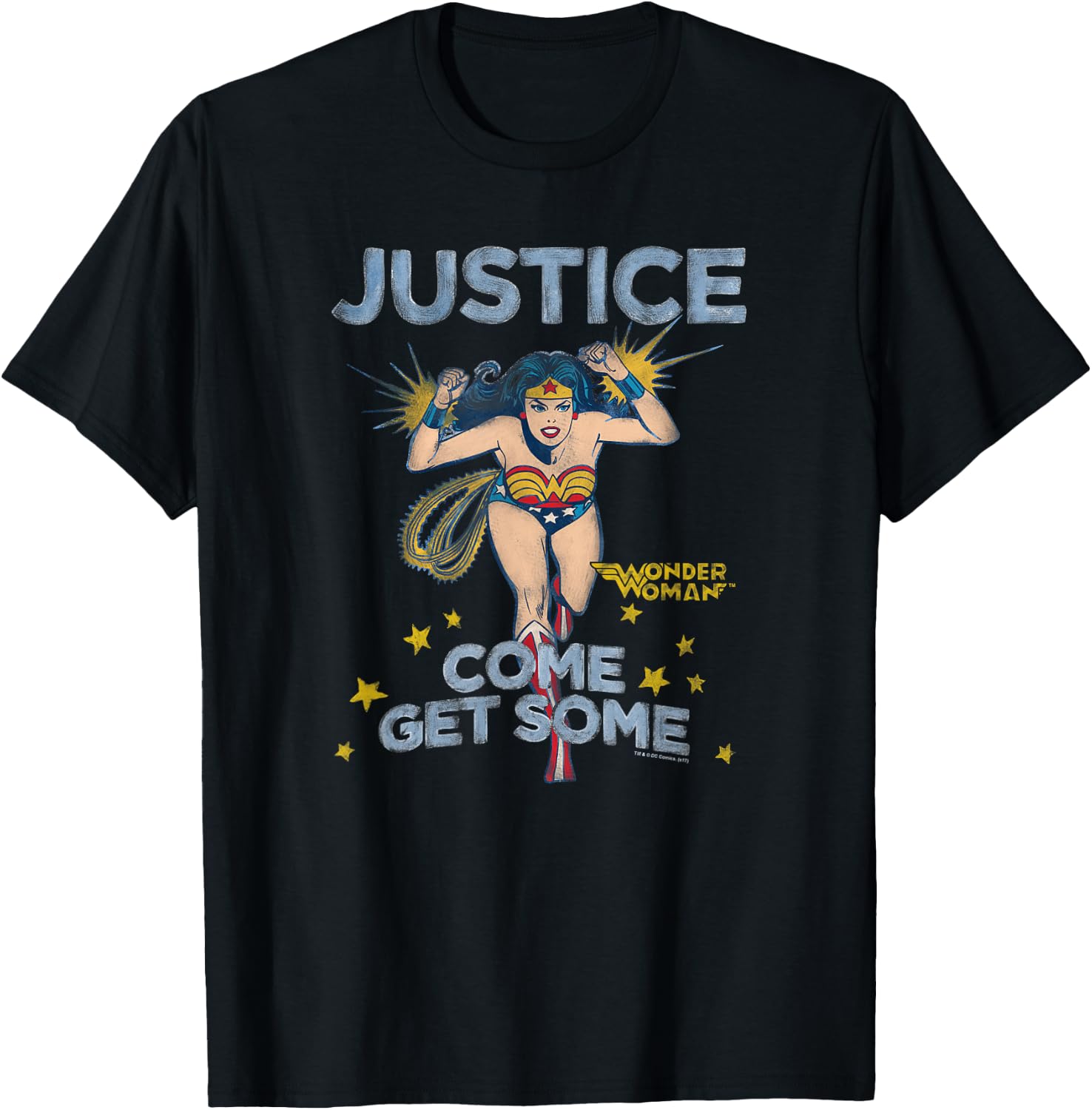 Wonder Woman Get Some T Shirt T-Shirt - T-Shirt | Black