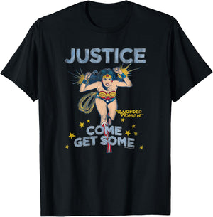 Wonder Woman Get Some T Shirt T-Shirt - T-Shirt | Black